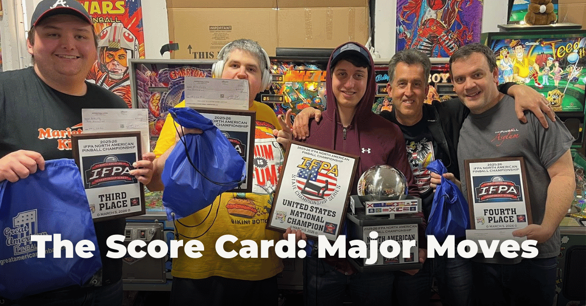 The Score Card: Major Moves